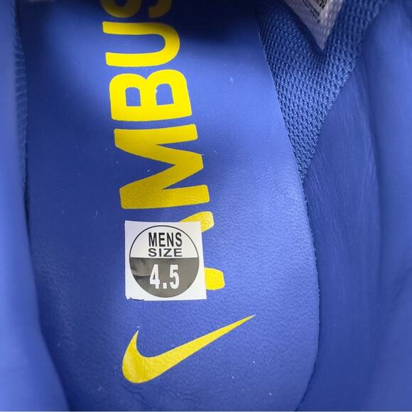 Nike Air Force 1 x AMBUSH Low Sneakers Women’s 6.5 Blue Yellow - Picture 8 of 8